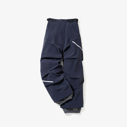 3D Pleated Ski Pants