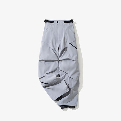 3D Pleated Ski Pants